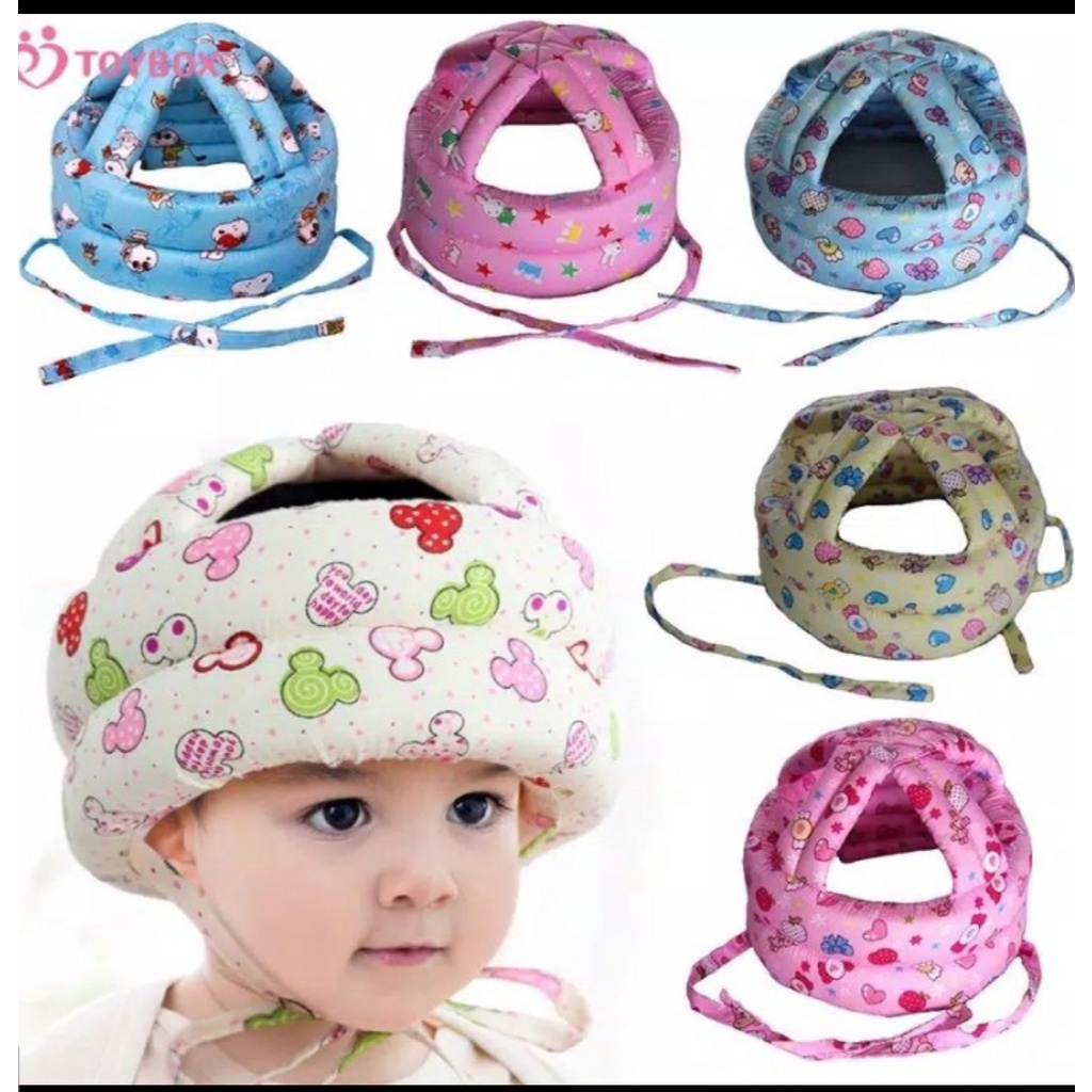 Helm Bantal Pelindung Kepala Bayi Balita Keselamatan Anti Tabrakan Baby head protector