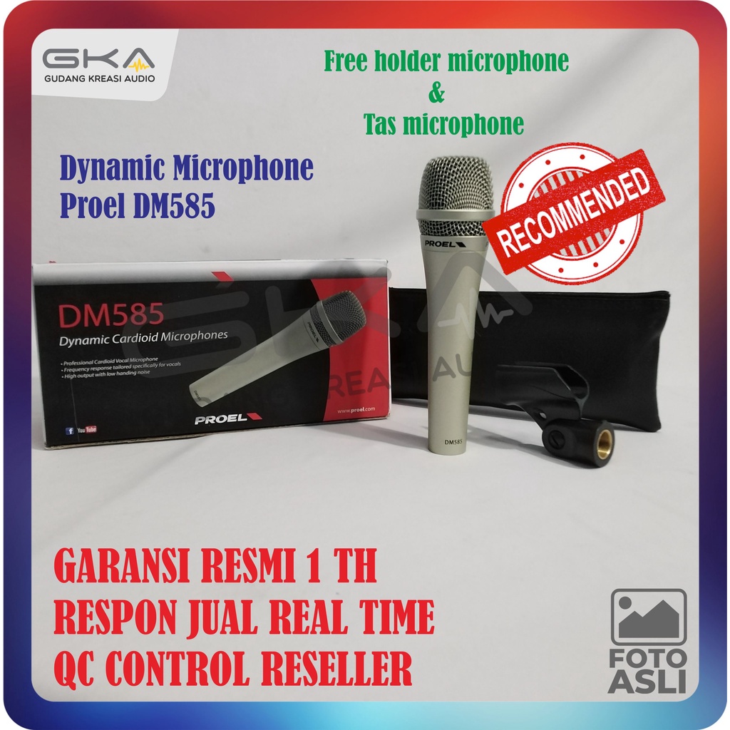 Microphone Dynamic Proel DM585