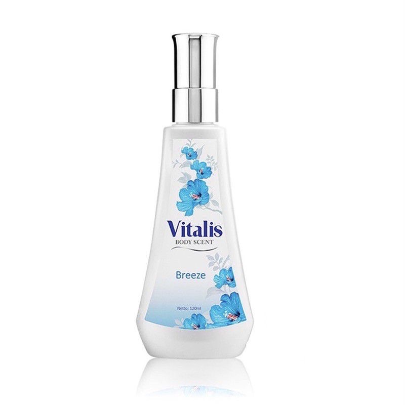 Vitalis Body Scent 120ml Parfum Spray Pewangi Tubuh Cologne Fragrance