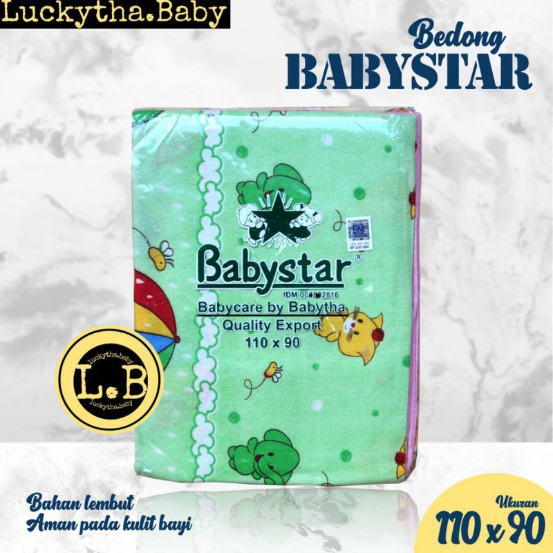 6pcs_ bedong babystar BESAR 110×90 / BEDONG BAYI BABYSTAR / KAIN PERNEL / KAIN BEDONG