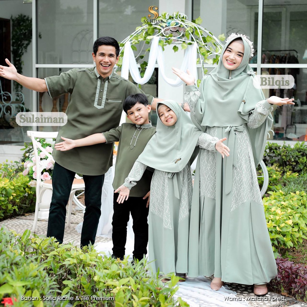 SARIMBIT QUEEN BILQIS & KING SULAIMAN BY SS HIJAB / IED SERIES SS HIJAB / SARIMBIT 2022