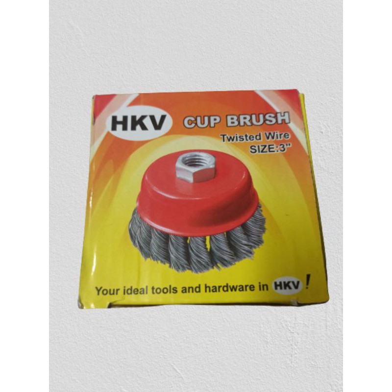 Sikat Kawat Mangkok Kepang / Sikat Kawat Cup Brush Kepang