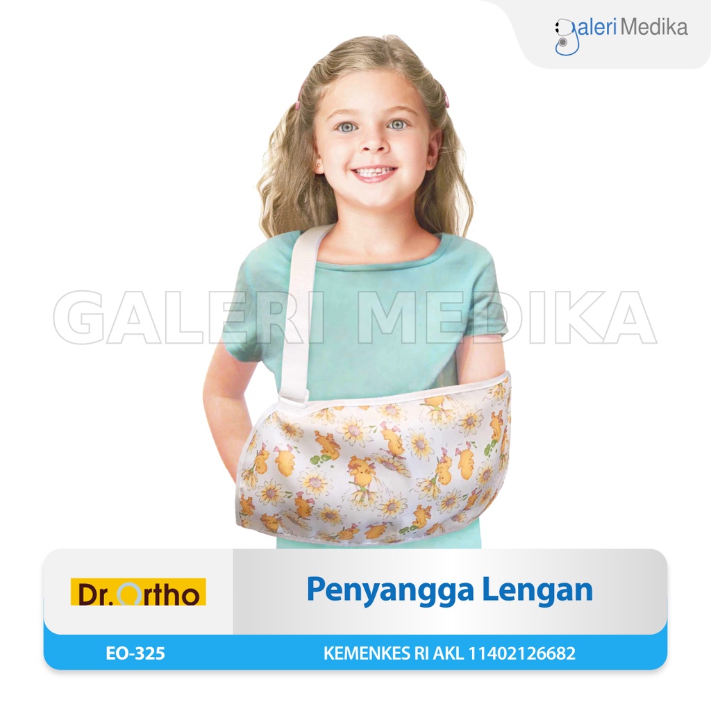 Arm Sling Kid Dr. Ortho EO-325 Alat Penyangga Tangan Baby Anak Balita