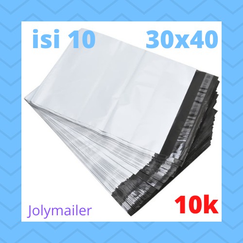 

TERMURAH! Amplop Plastik Polymailer 30x40cm isi 10 lembar