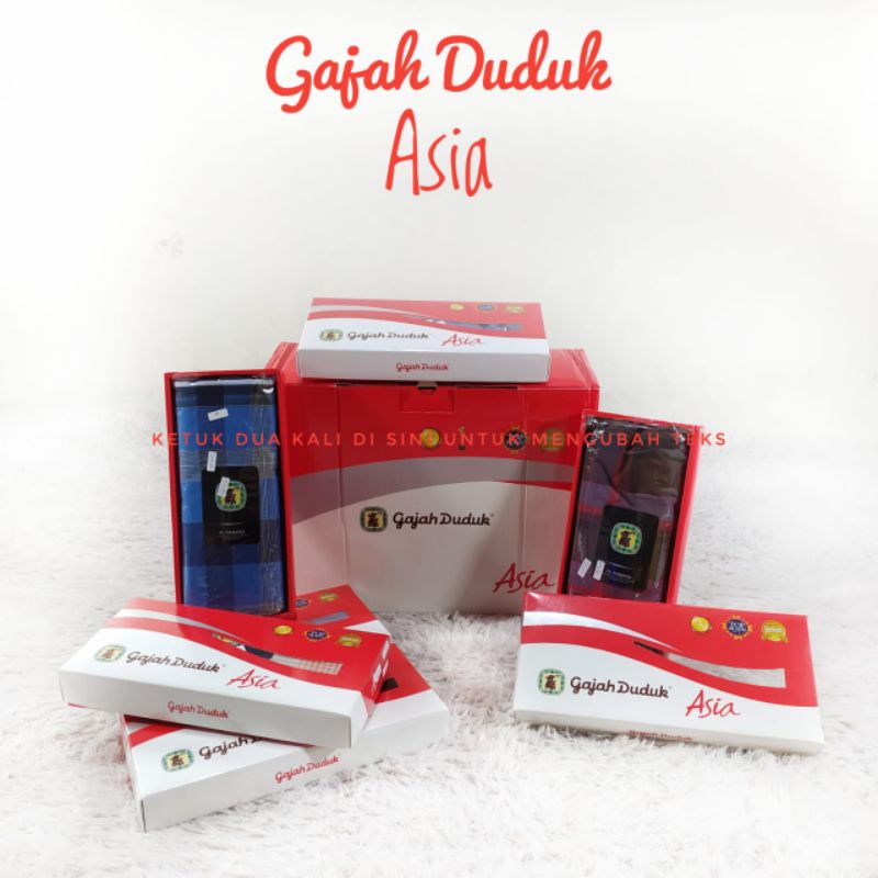 Sarung Gajah Duduk Asia Duplex SN