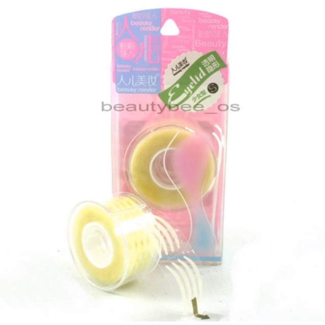 EYELIDS ROLL / SCOT MATA TRANSPARANT BEAUTY RENDER ISI 300 PASANG (SIZE S)