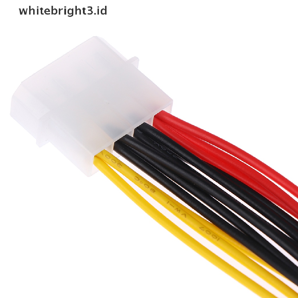 (whitebright3.id) Kabel Adapter Splitter Power Supply 4 Pin IDE 1-to-3 Molex IDE Female