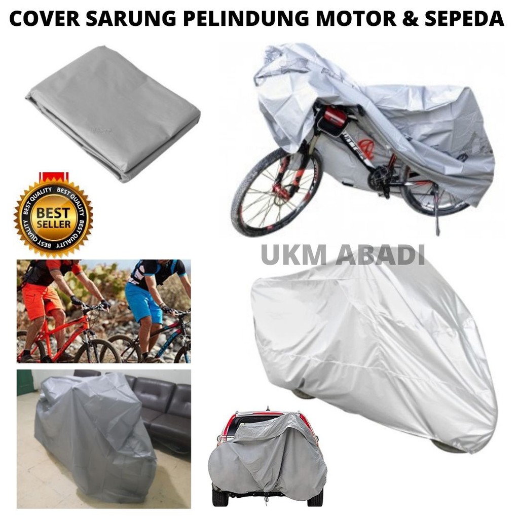 Cover Sarung Pelindung Penutup Sepeda dan Motor  OMRS6OGY 111