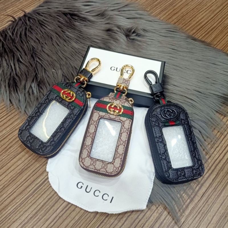 Gantungan Kunci Mobil &amp; Motor GUCCI Keychan Premium Impor