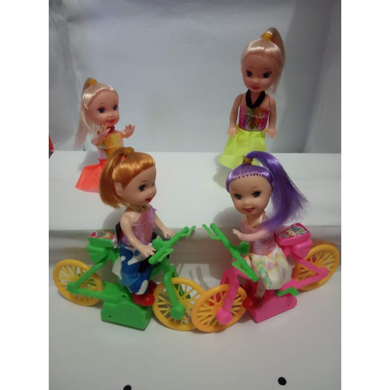 harga special sepeda barbie bonus boneka kecil