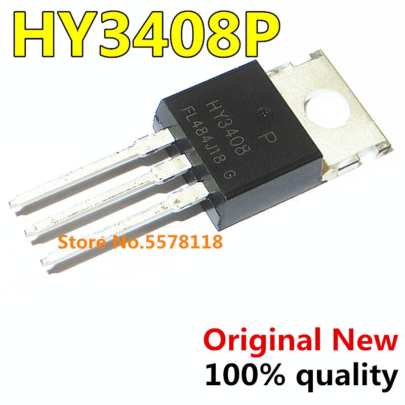 (Ready Stock) 10pcs/lot HY3408P HY3408 TO-220 Chipset