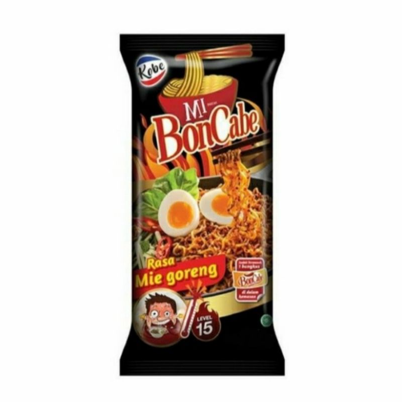 

MI GORENG BONCABE/MIE GORENG BON CABE LEVEL 15 70 GRAM