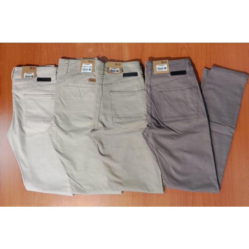 Triple Jeans Celana Chinos Stretch Slim Fit / Ramayana Jatinegara