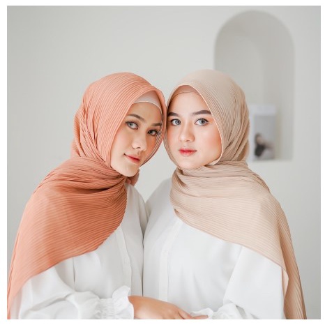 JILBAB PASHMINA PLISKET LIDI FULL PREMIUM BAHAN CERUTY BABYDOLL TANPA GARIS TENGAH PART 1