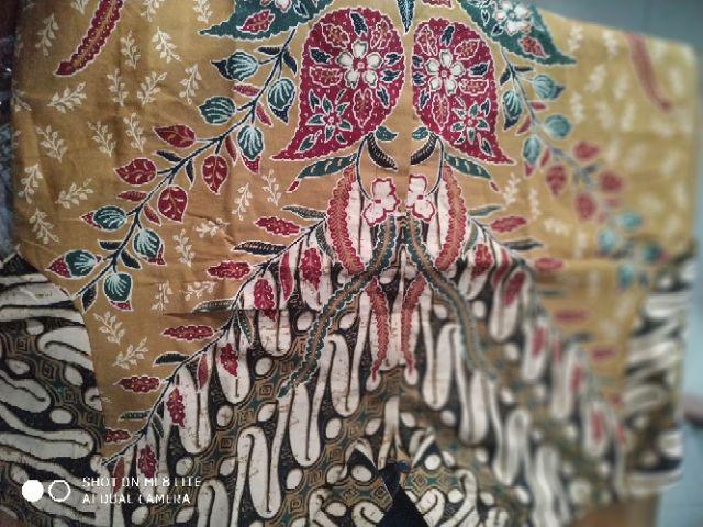 Kemeja Batik Parang Bledak Series Size M - Xxl  Batik Solo Asli Katun Bledak Primisima Full Furing