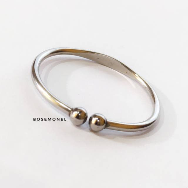 Gelang Monel Model Pipih Bosemonel