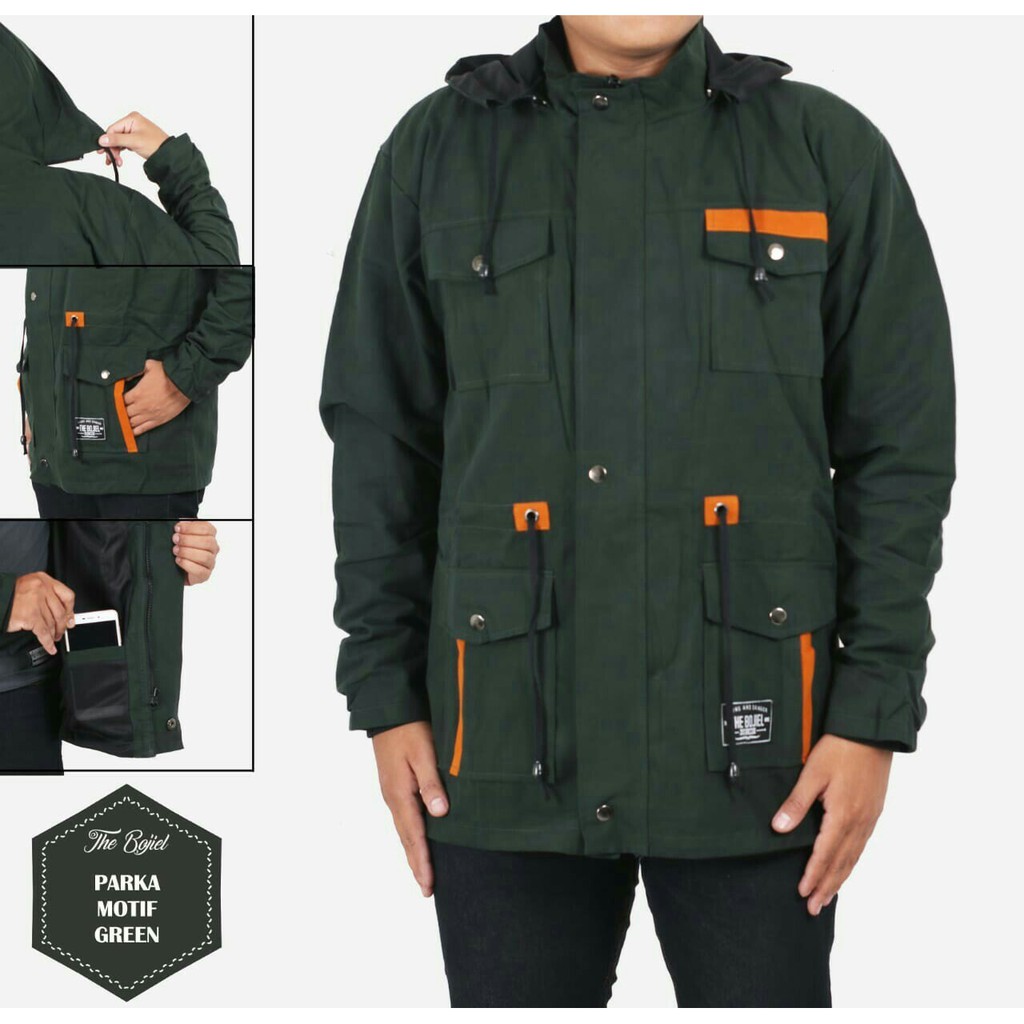 TAMPIL LEBIH KEREN ! Jaket Parka List - Jaket Parka Premium - Jaket Pria Dan Wanita Murah