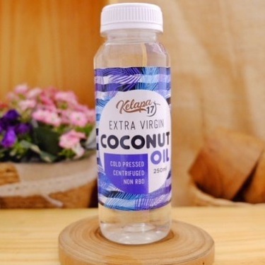 Kelapa 17, Extra Virgin Coconut Oil 250ml - Minyak Kelapa Murni