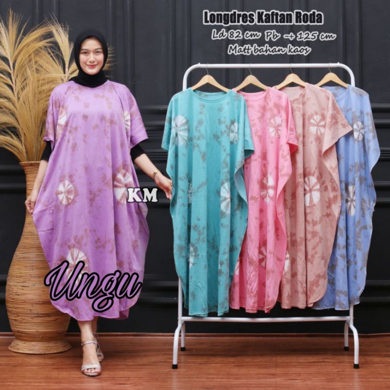 DASTER KAOS JUMBO LD 160 MODEL LOWO KEKINIAN MOTIF TIEDYE BUSUI DEPAN ADEM MURAH