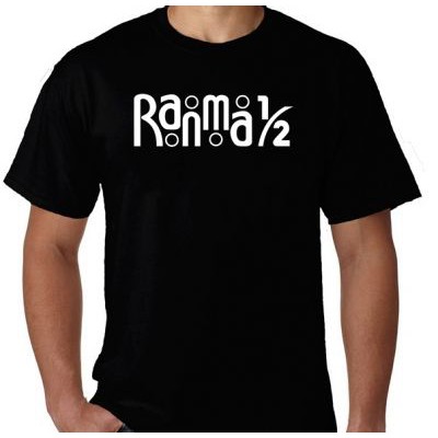 Kaos Ranma 1/2 8-JH38 Kaos Katun Combed Unisex