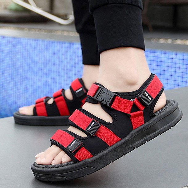 TBIG [COD] Sandal Tali Pria 7005 / 1901 Sandal Gladiator Import Santai Casual