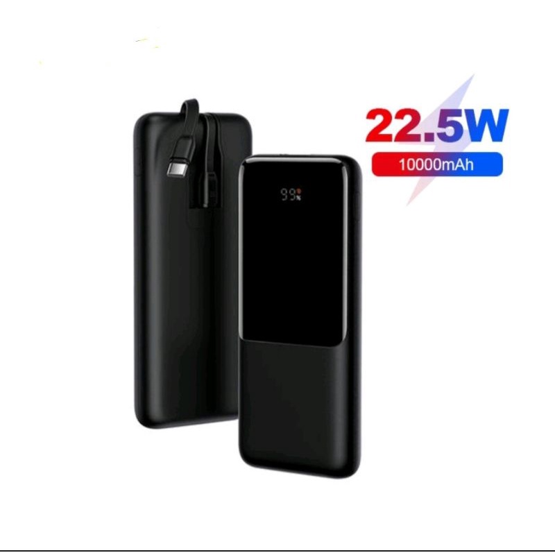 Baseus Elf Digutal Display Power Bank 10000 mAh Fast Charging 22.5W