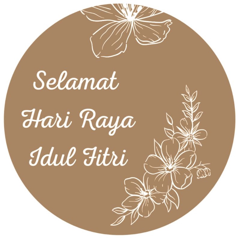 

STICKER LEBARAN IDUL FITRI BULAT KODE G