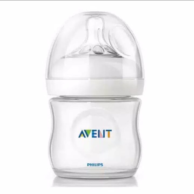 PHILIPS AVENT Natural Bottle Single Pack (Whitte) 4oz - 125ml