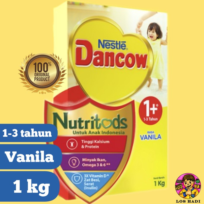 

Ee51F10 Susu Dancow 1 + Plus Vanila 1 Kg 1000 Gram Advanced Exelnutri Nutritod 6ddv