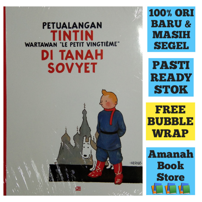 Komik Petualangan Tintin - Di Tanah Sovyet