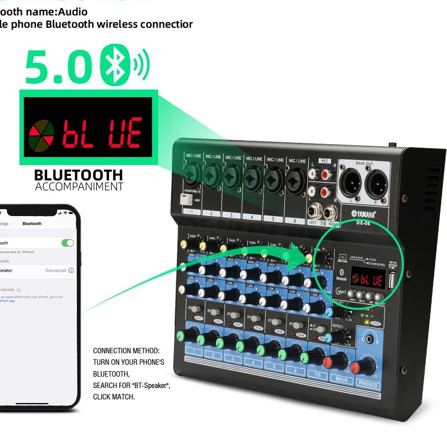 code1h1Gv--AUDIO MIXER YAMAHA DX08/DX06/DX04 SBLUETOOTH,USB,RECORD,SOUNDCARD,REVERB Mixer audio salu