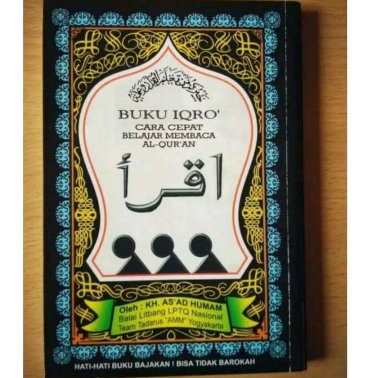 Iqro besar jilid 1-6 / Iqro bandel besar / Iqro anak anak
