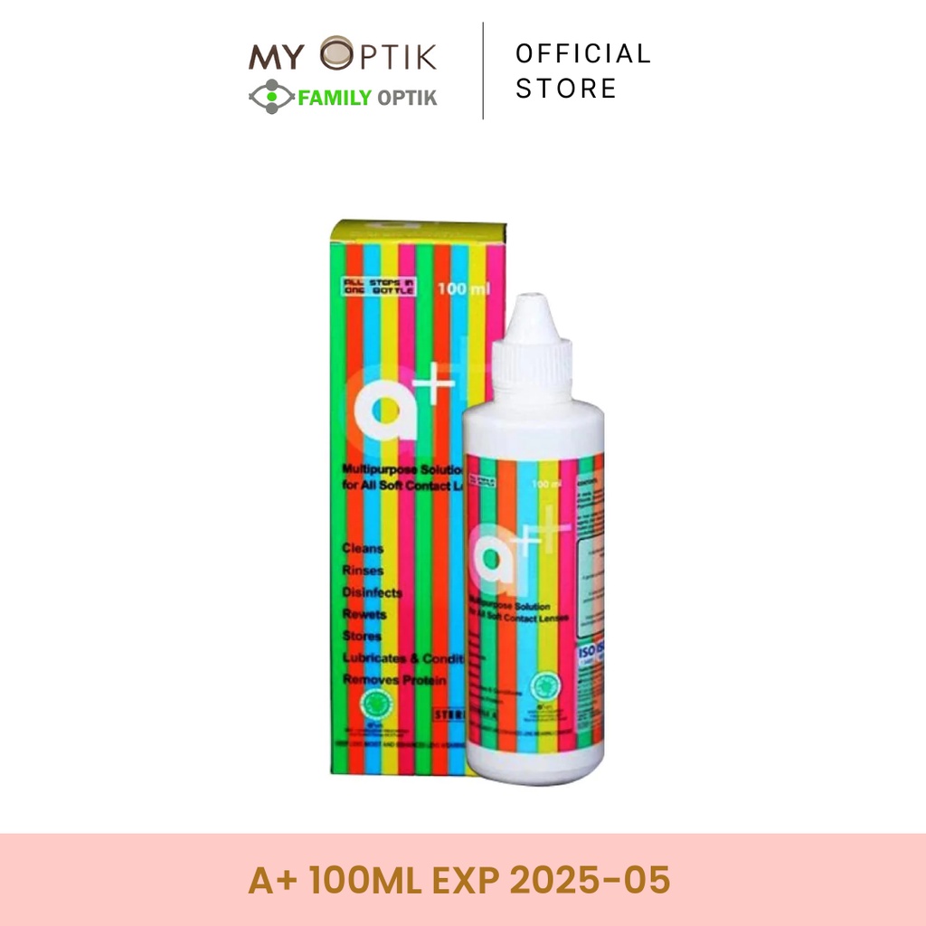 A+ 100 ml solution air softlens