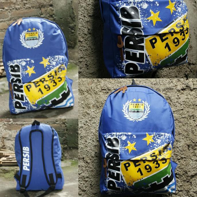 TAS tas gendong persib full print warna biru original cewek  cowok