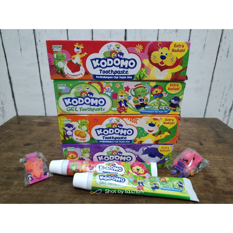 Kodomo toothpaste 45gr ekstra mainan pasta gigi anak odol anak