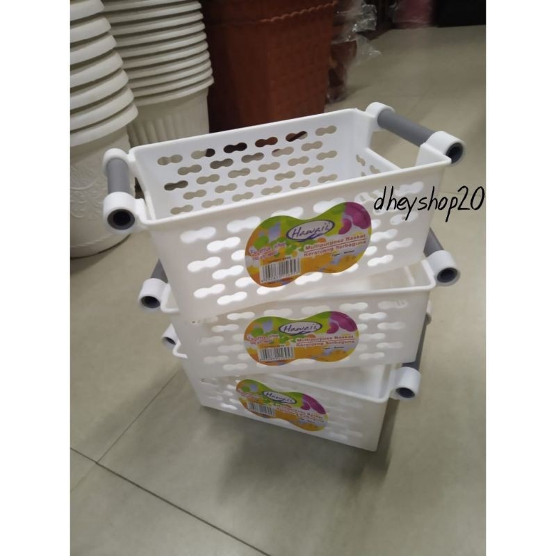 Keranjang Plastik Hawaii Reina S Plastic Basket Serbaguna Hawai 5695