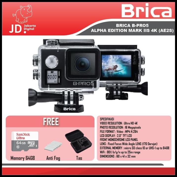 Brica B-Pro5 Alpha Edition Mark Iis 4K Ae2S Ada Colokan Mic-Promo