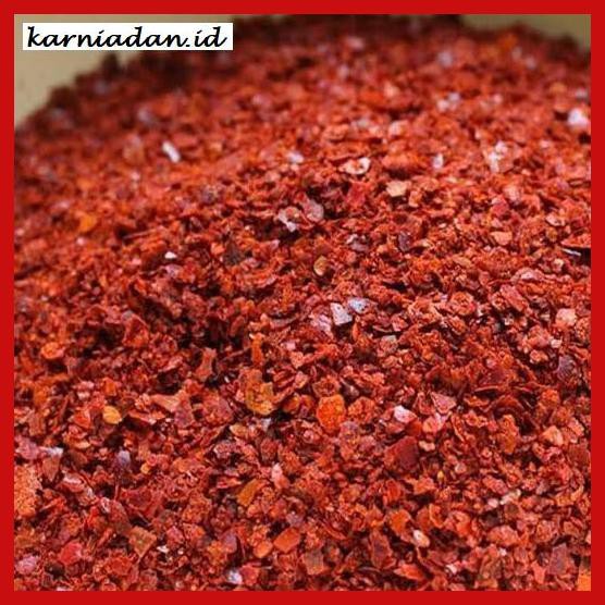 

Aneka-Sambal- Gochugaru Hot Pepper Powder Cabe Bubuk Kasar Korea Repacked 100Gr -Pedeeeeeezzzzzzz.