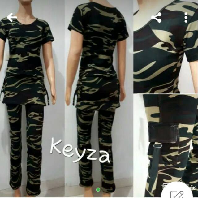 Baju senam army