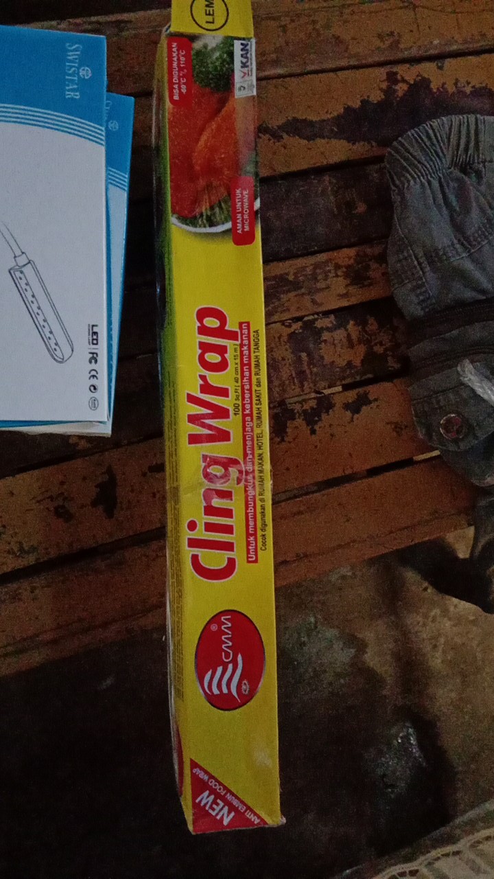 Cling Wrap Stretch Film Makanan Cmm