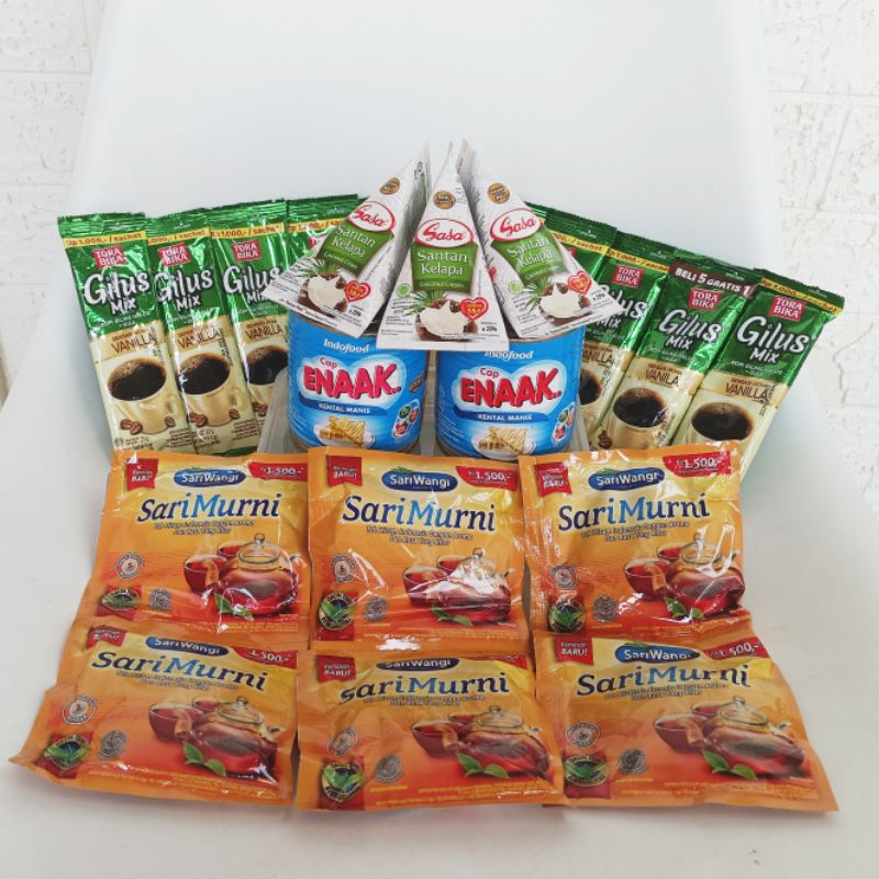 PAKET KOPI SUSU/ PAKET SEMBAKO