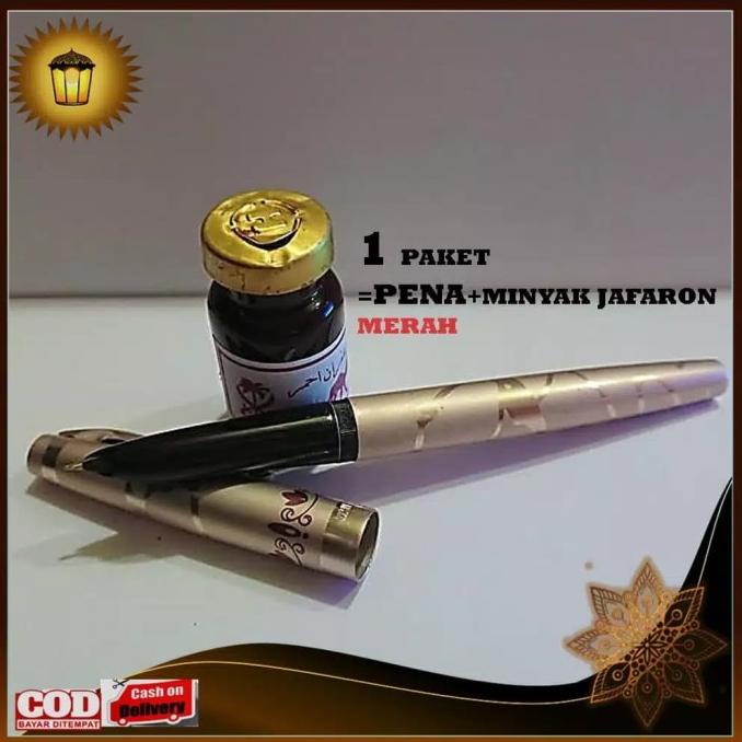 

pena rajah alat rajah original + tinta jafaron merah 1 paket