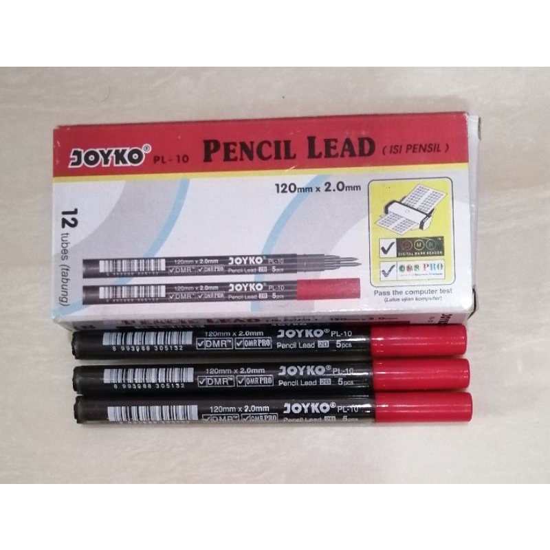 

Pencil Lead 2B/ Isi Pensil Mekanik Joyko PL-10 2.0mm