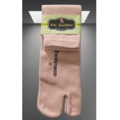 Kaos kaki Muslimah Jempol (Polos,Nylon Spandek,pendek panjang)-Krem Polos