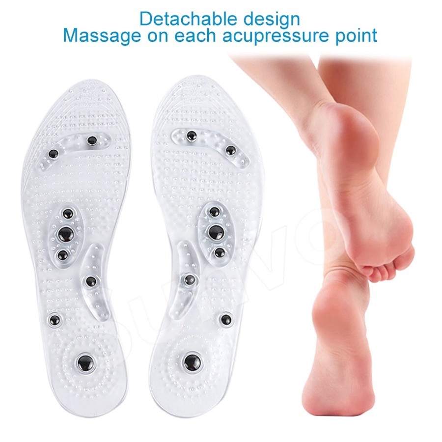 Insole+ akupuntur magnetik reflexology