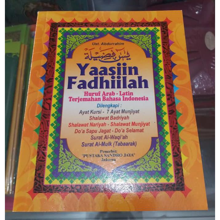 Buku Yasin Fadhilah Shopee Indonesia