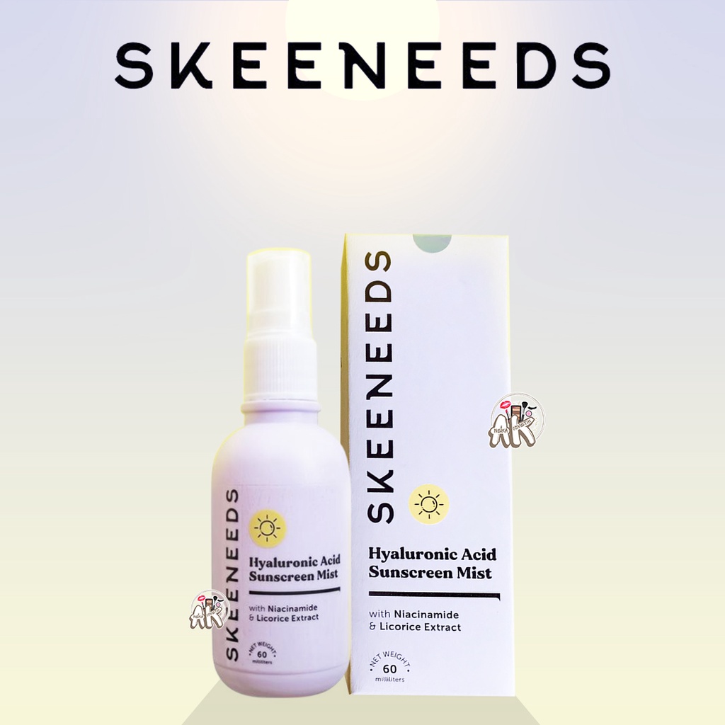 Skeeneeds Hyaluronic Acid Sunscreen Mist / Sunscreen Spray / Sunscreen Spray Mist