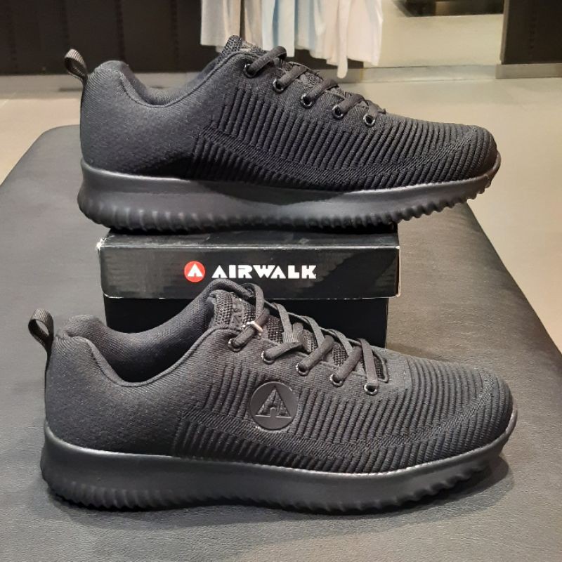 Sale Sepatu Pria Air Walk Gabriela Full Black Shopee Indonesia