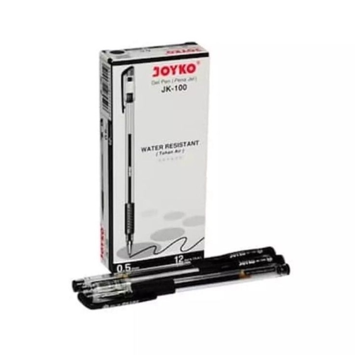 

PULPEN /PEN GEL JOYKO JK 100 WATER RESISTANT ( 1pcs )