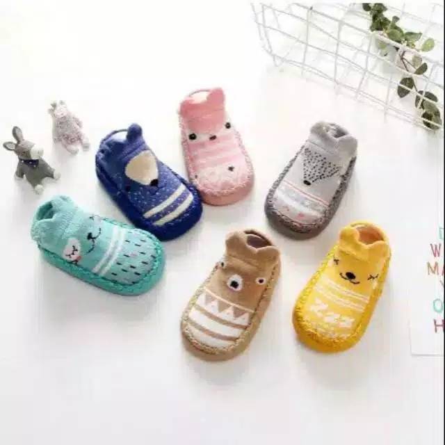 Kaos Kaki Anak Bayi Prewalker Anti Slip